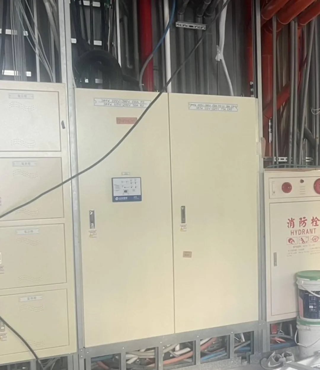 台中市西屯區逢甲商圈一處教會工地今（7）日下午發生工安意外。（圖／翻攝畫面）