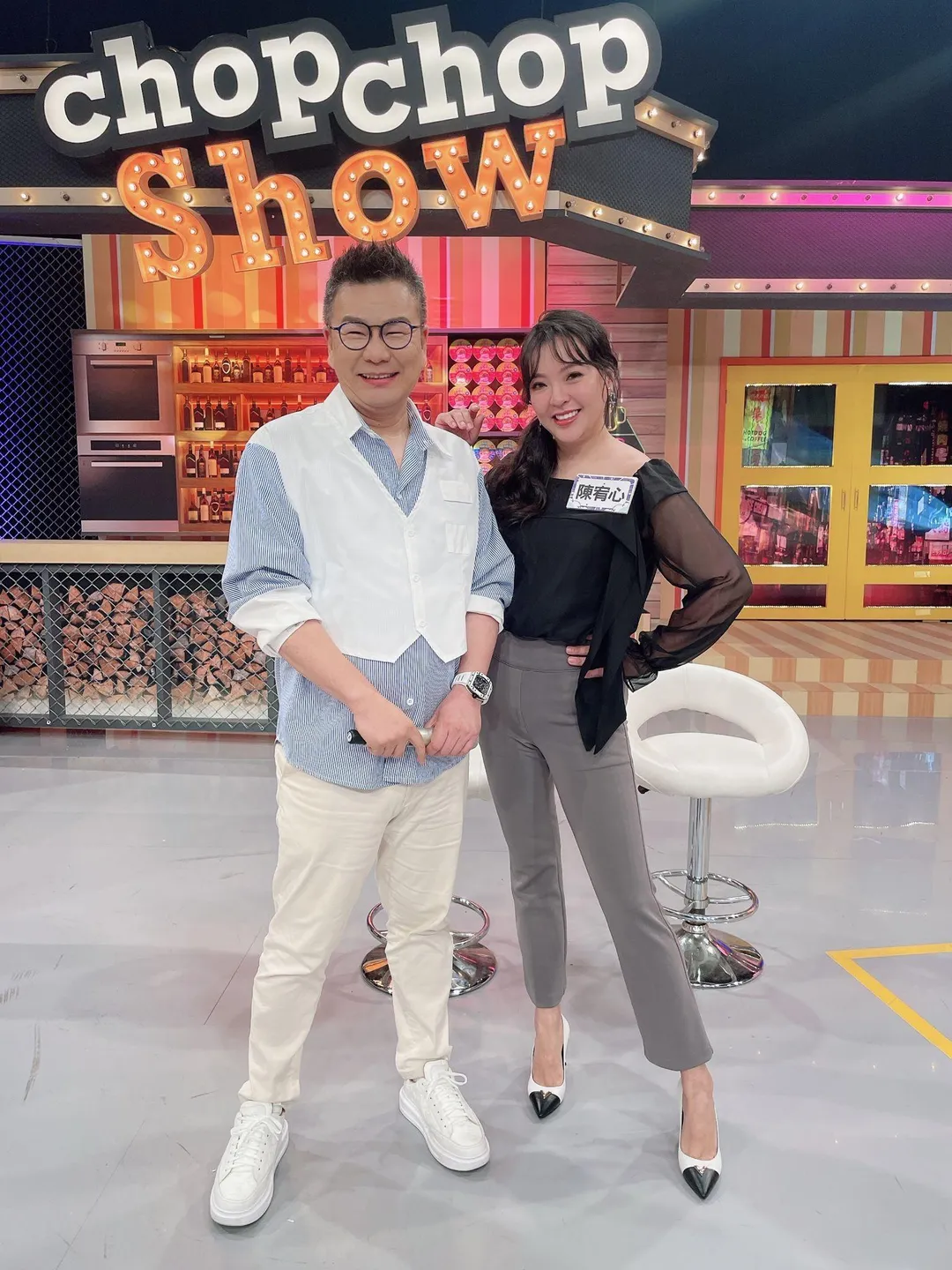 陳宥心(右)過去曾為沈玉琳旗下藝人,兩人關係良好。(圖/翻攝自陳宥心臉書)
