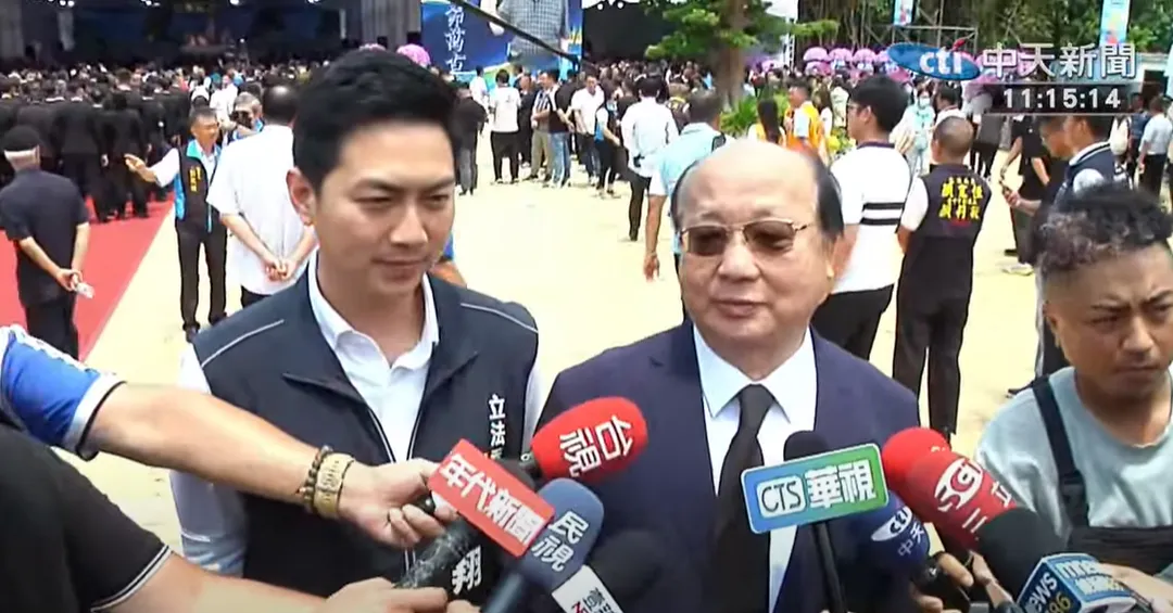 胡志強今表示，完全沒有這個打算選黨主席，不過他主張世代交替。（圖/中天新聞）