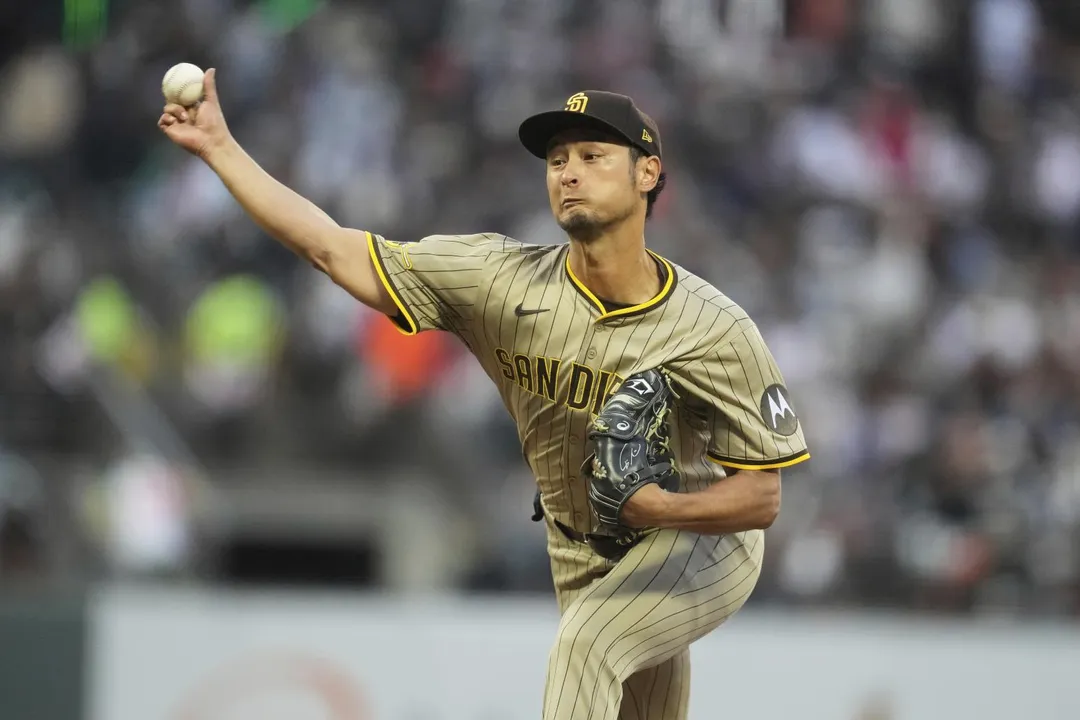 達比修有全場無保送奪勝。(圖/美聯社)