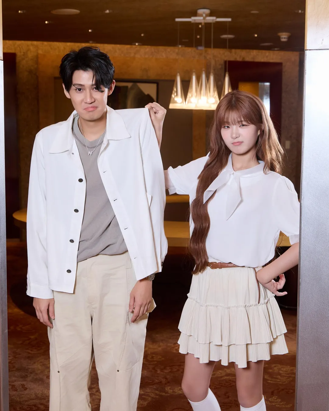 〈麻辣糖葫蘆〉原唱SEO EVE(右)和李玉璽合作推出2.0版本。(圖/FU Entertainment 提供)