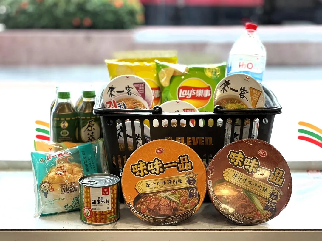 7-ELEVEN全台門市加強防颱備貨 滿足民眾即時採買需求。（圖／7-ELEVEN提供）