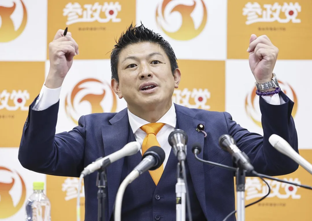 參政黨在參議院選舉席次大幅躍進。(圖/美聯社)