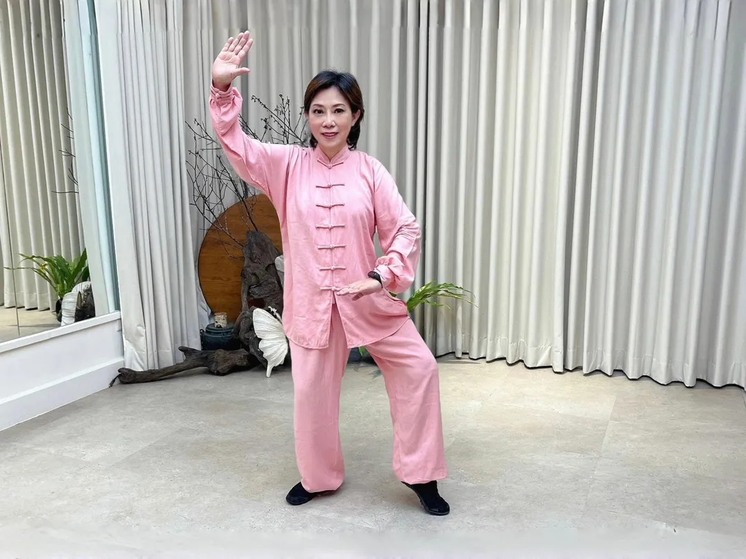 小彤近期開始學習太極。(圖/馬可孛羅公關提供)