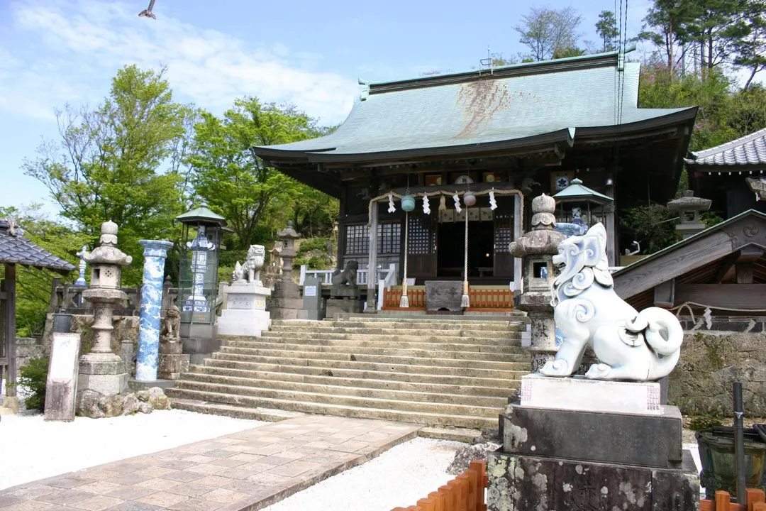 佐賀縣有田町的陶山神社。（資料照／翻攝「陶山神社」臉書）