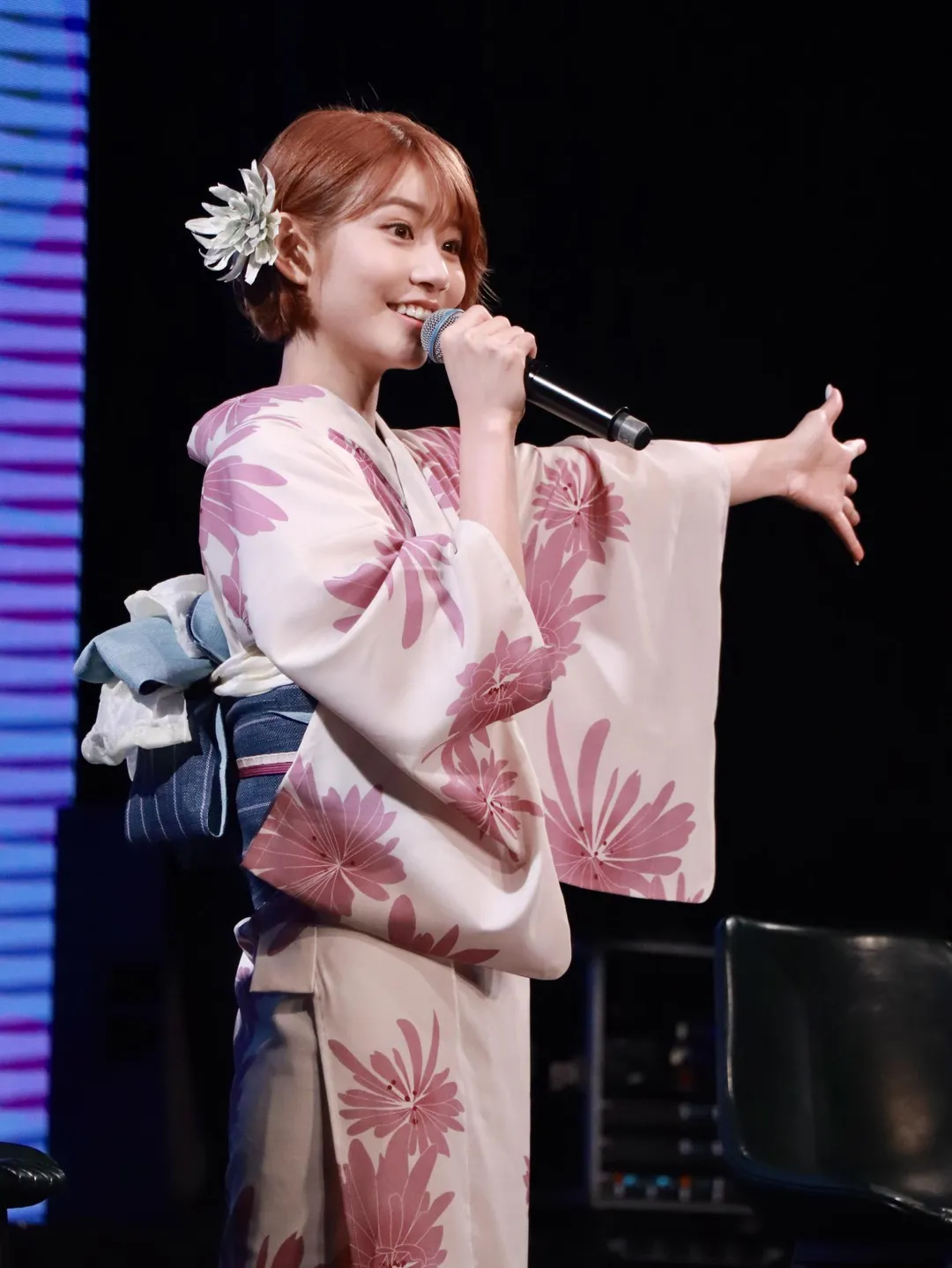 萌名透露高中時曾想當聲優。（圖／TREND GIRLS TAIWAN提供）