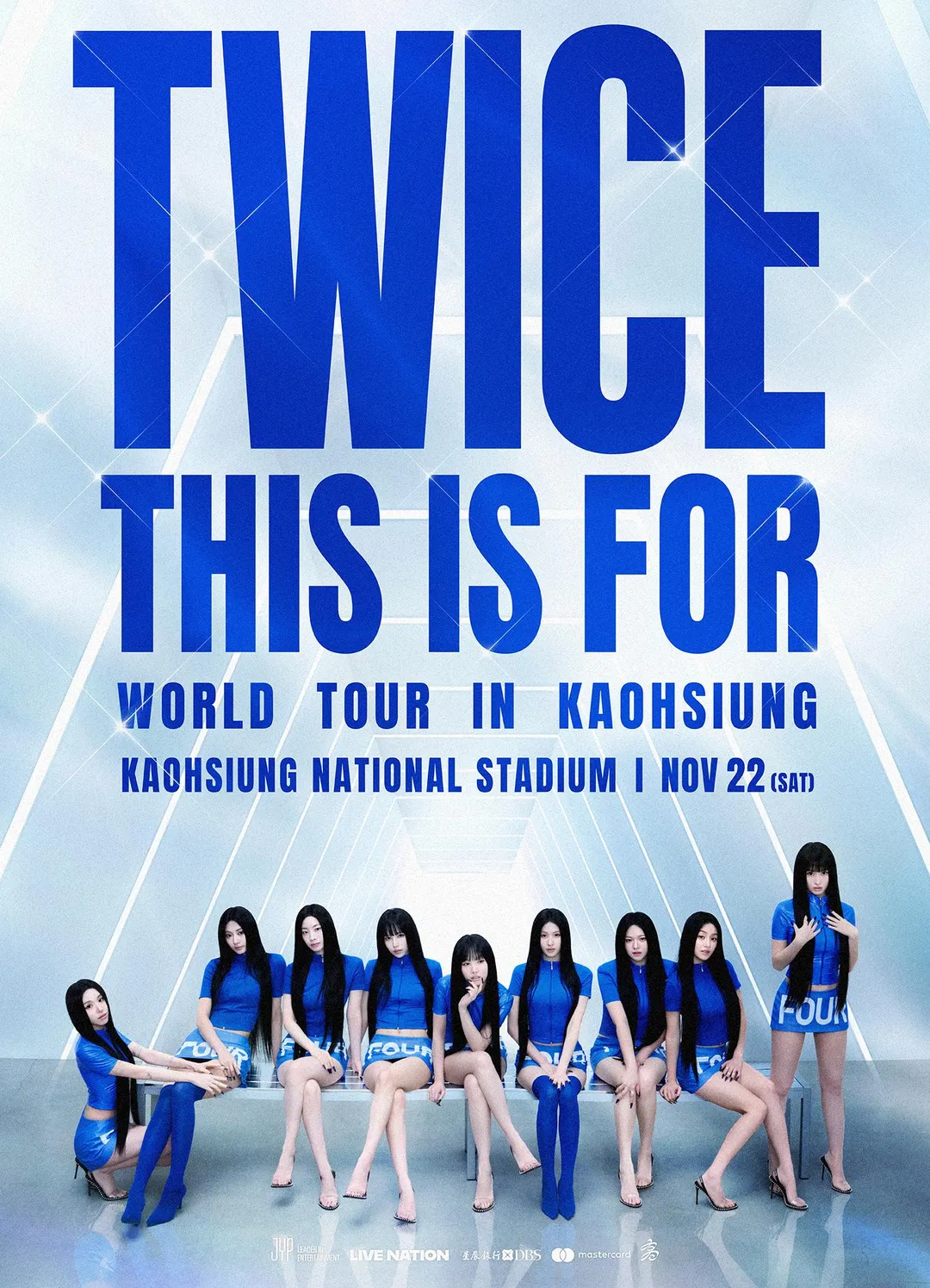 TWICE將在11月首次來台開唱。(圖／Live Nation Taiwan 提供)