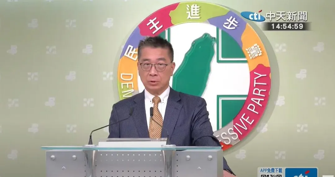 民進黨秘書長徐國勇。（圖／中天新聞）