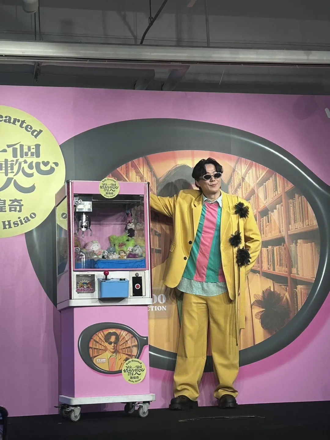 蕭煌奇透露當下想罵魏如萱「北七」，但還是選擇留給對方空間。（圖／記者楊惟靜攝）