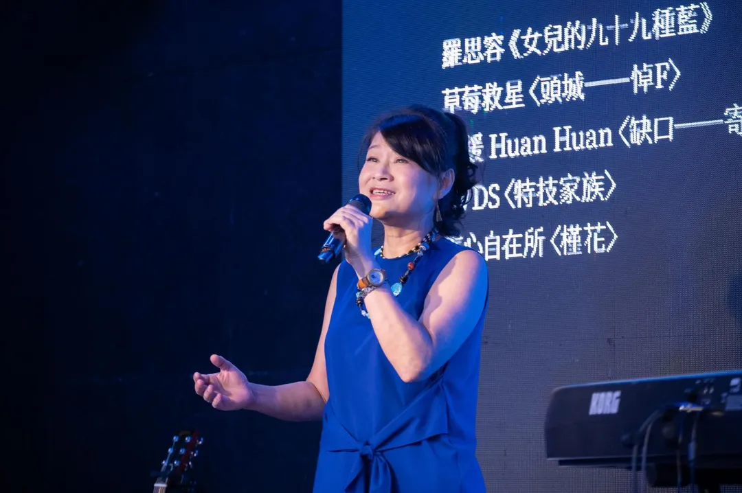 羅思容表示，自己一直都是零雨的粉絲。（圖/&nbsp;目宿媒體 提供）