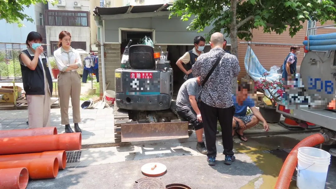 檢警以現行犯逮捕蘇姓主嫌。（圖／翻攝畫面）