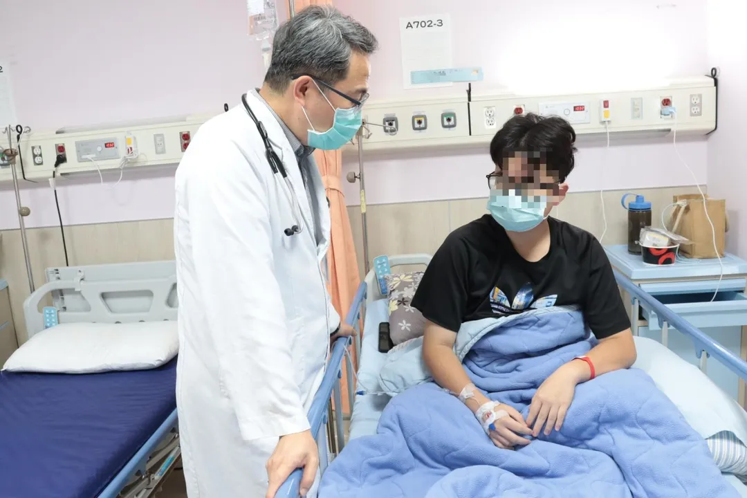 16歲的林同學輕忽糖尿病而不按時服藥，差點丟了小命。（圖／翻攝自彰化醫院臉書）