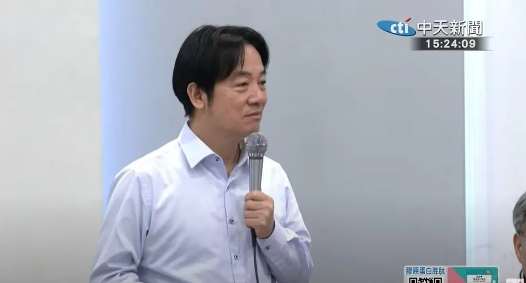 郭智輝呼籲大家一定要堅定支持賴清德總統的改革之路。(圖/中天新聞)