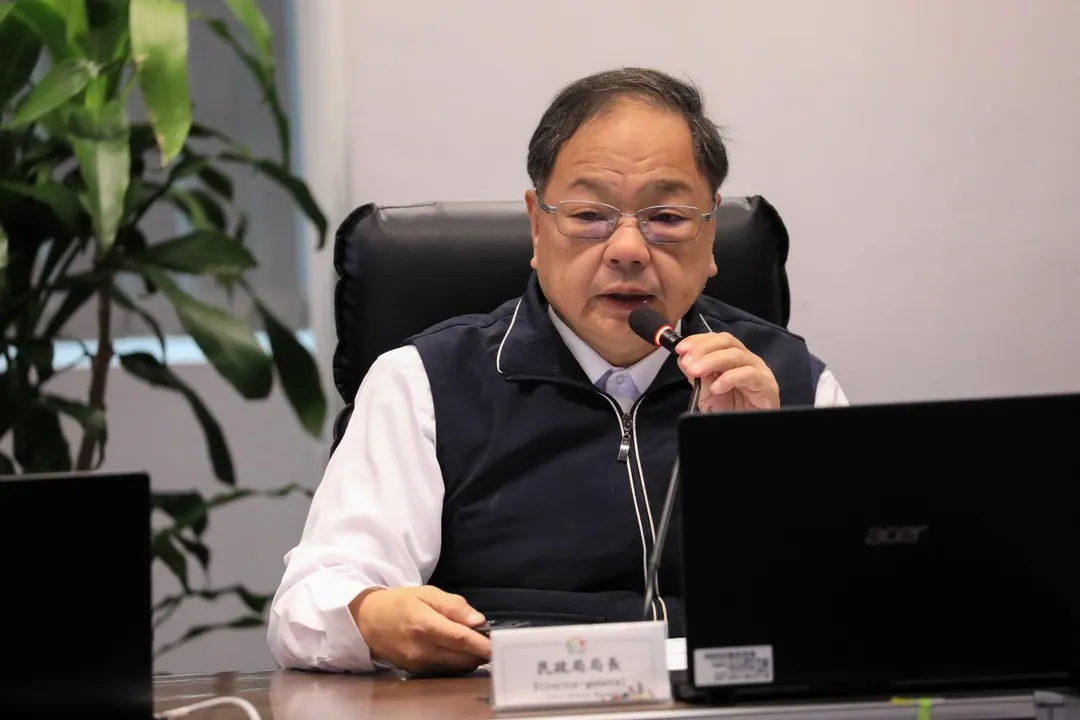 民政局長吳世瑋。(圖/台中市政府)