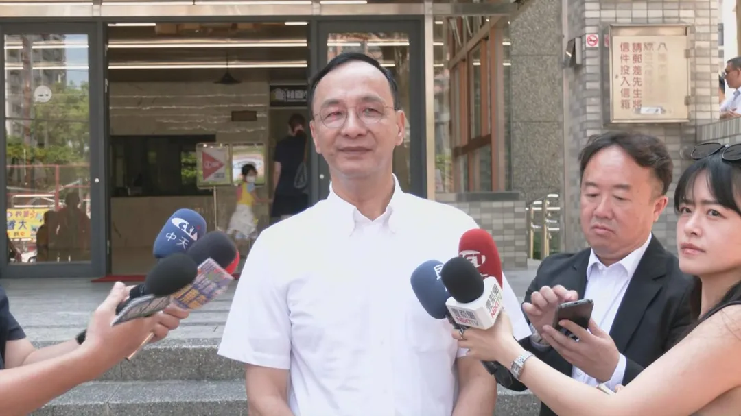 朱立倫希望盧秀燕接下國民黨主席。（圖／中天新聞）