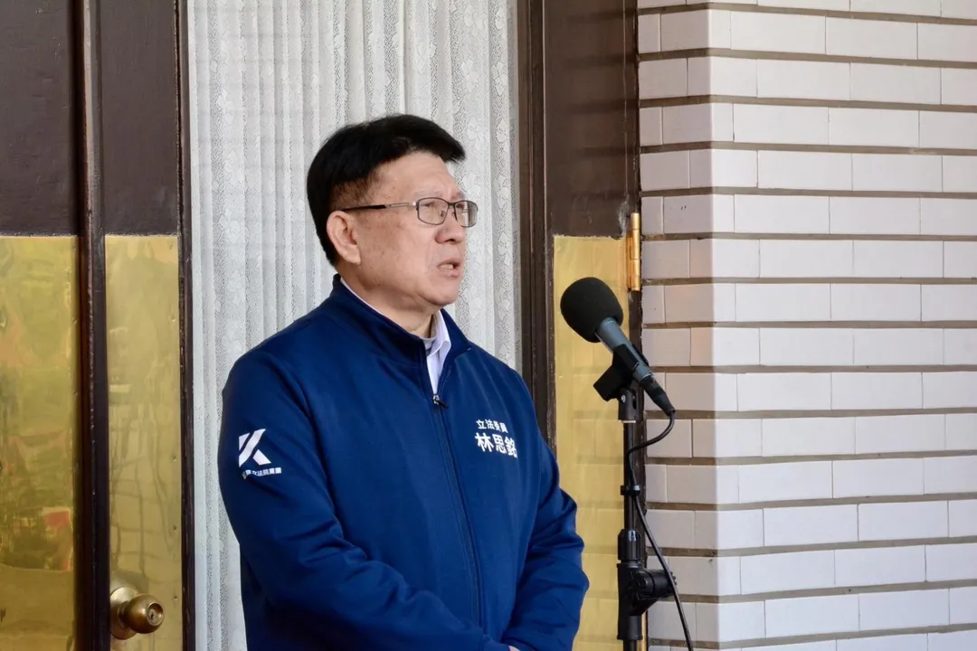 賴苡任觀察到，罷免藍委林思銘是他看到數據最特別的，就是連署書數量比同意罷免票還多。（圖取自林思銘臉書）