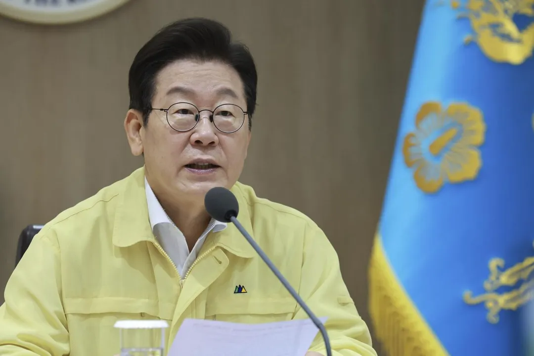 南韓總統李在明將與美總統川普討論造船與關稅、北韓方面的相關議題。（圖／美聯社）