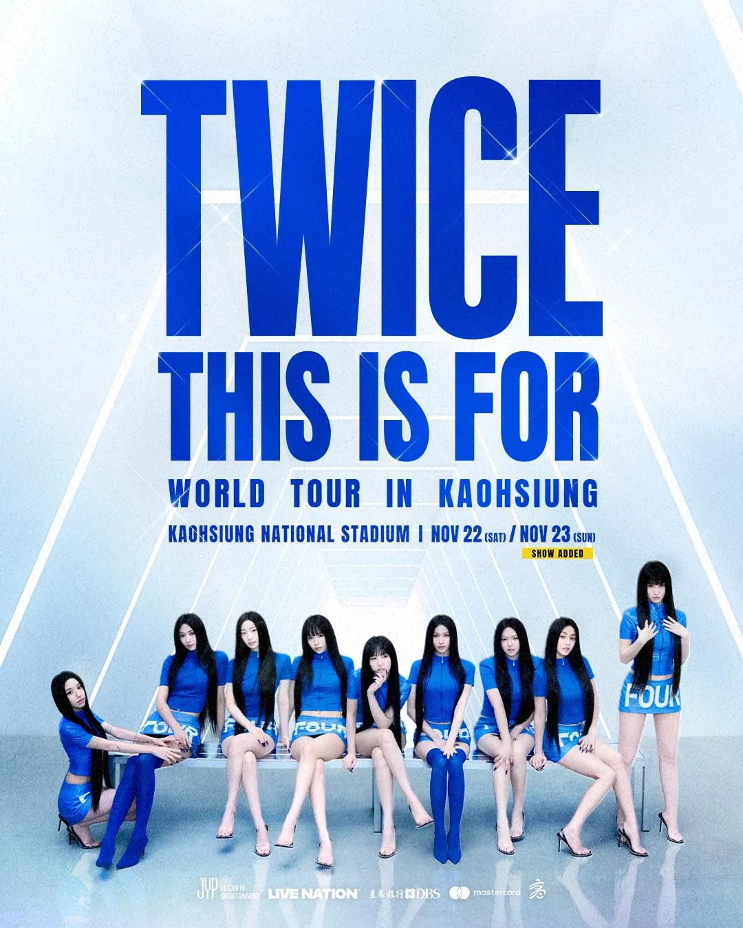 TWICE高雄演唱會確定加開11/23場次。(圖/翻攝Live Nation Taiwan理想國 臉書)