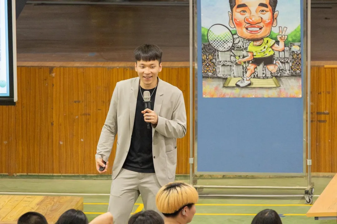奧運雙金李洋入閣任運動部長，也是史上最年輕的部長。（圖／翻攝自李洋臉書）