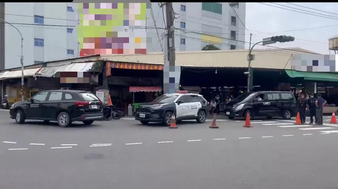 高雄大社發生死亡車禍。（圖／翻攝畫面）