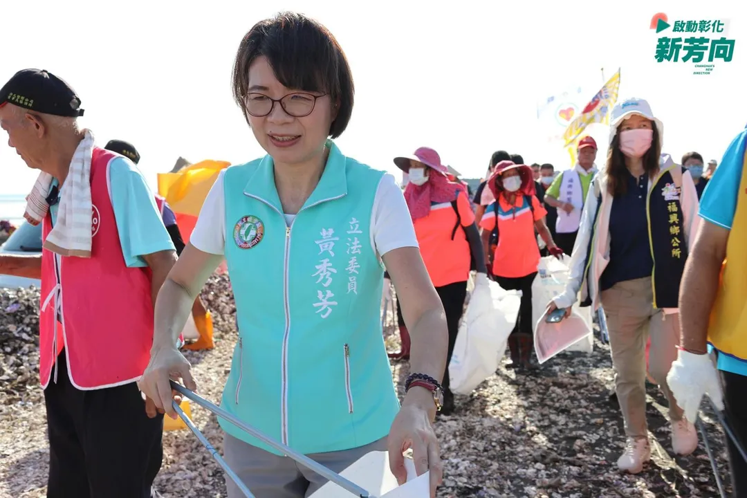 民進黨立委黃秀芳。（圖取自黃秀芳臉書）
