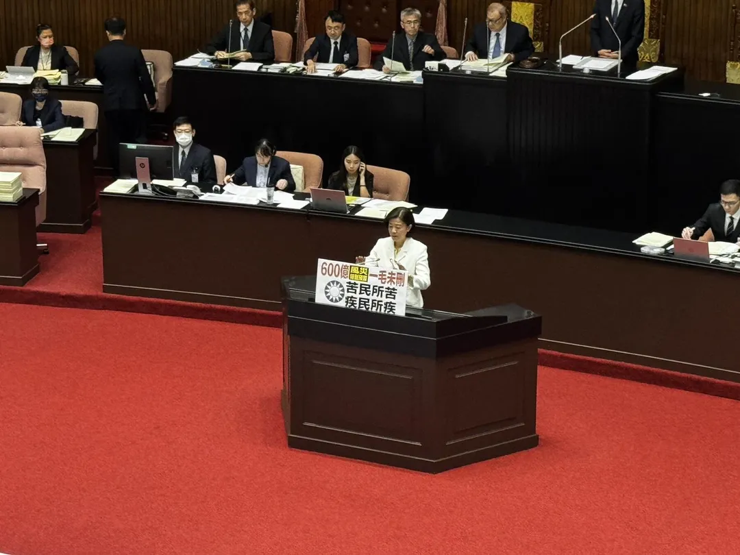 國民黨立委王育敏。（圖/黃彥昇攝）