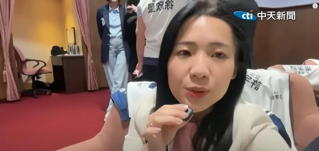 國民黨立委徐巧芯。（圖／中天新聞）