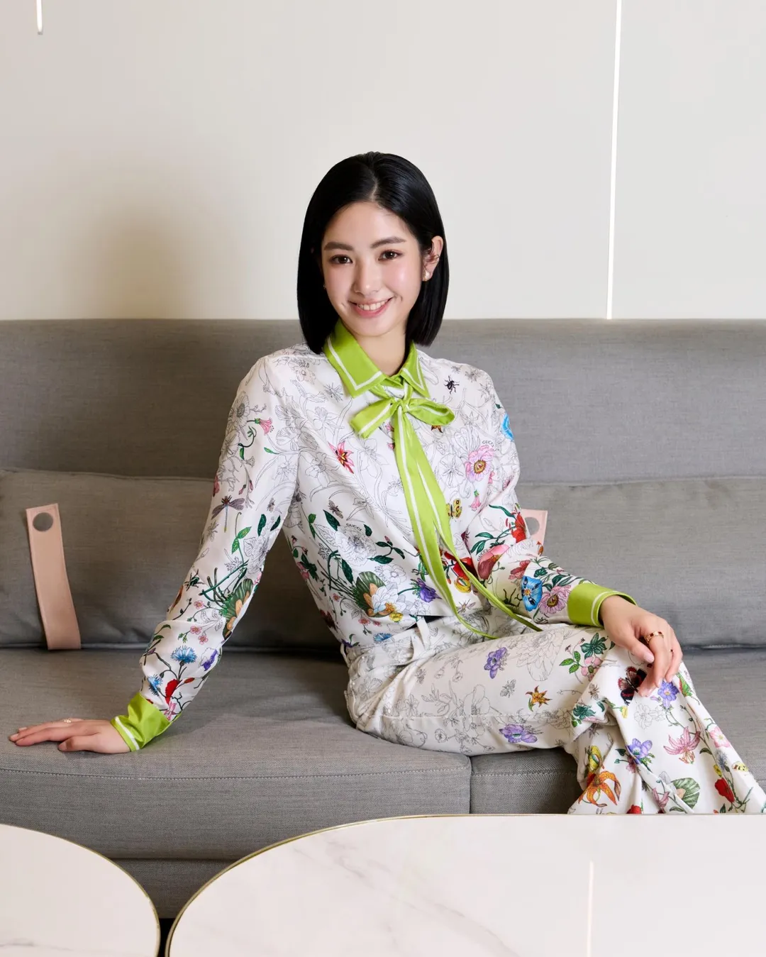 雷嘉汭透露，自己已經是成東鎰的乾女兒之一，還收到3公斤的醬蟹大禮。（圖／凱渥 提供）