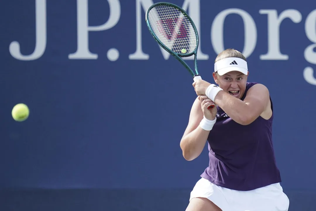 拉脫維亞名將奧斯塔彭科(Jelena Ostapenko)。(圖/美聯社)