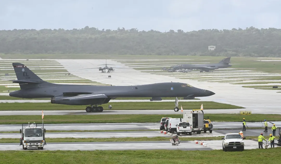 美國關島安德森空軍基地。(圖/美國空軍)