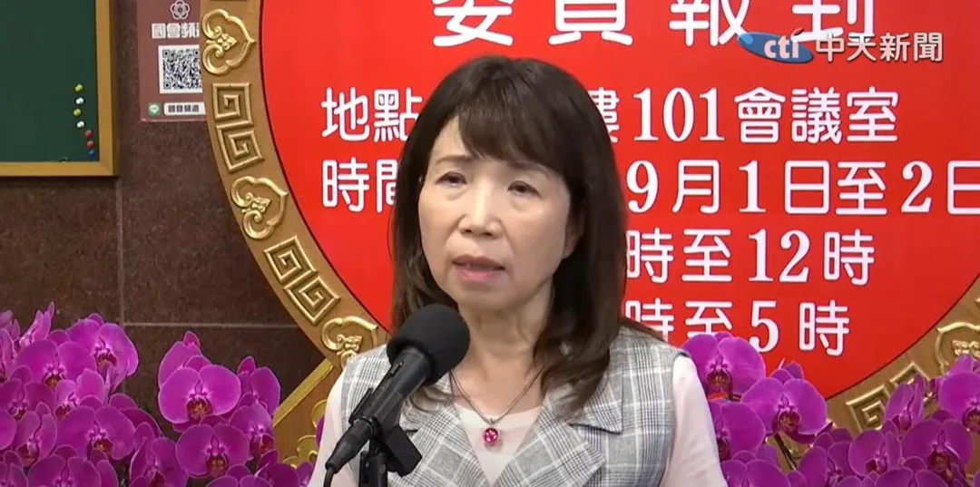 民眾黨團幹事長陳昭姿。（圖／中天新聞）