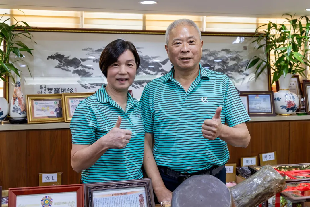 蘇慶福伉儷。(圖/軍聞社)