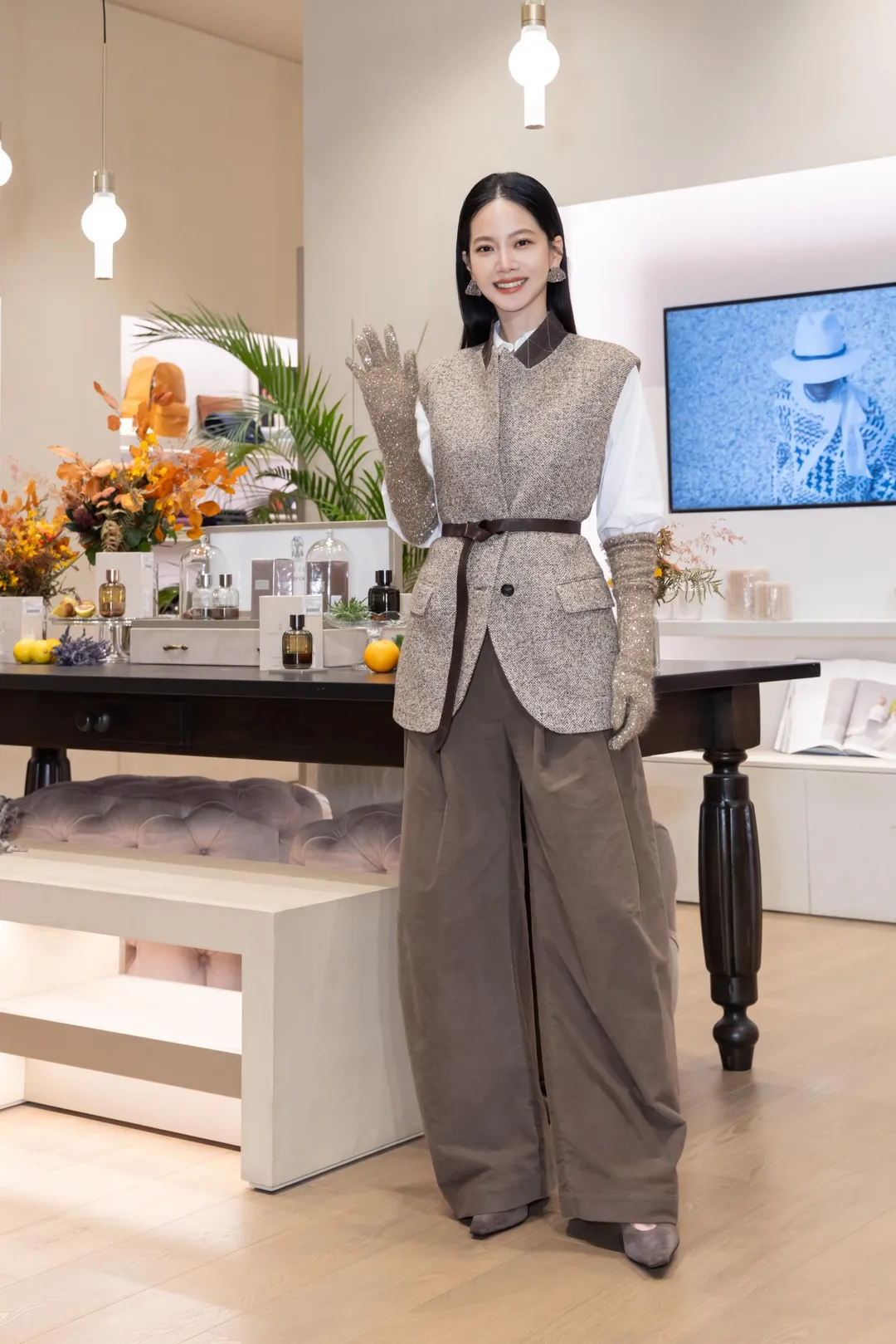 女星曾之喬2日出席義大利精品品牌活動。（圖／BRUNELLO CUCINELLI 提供）