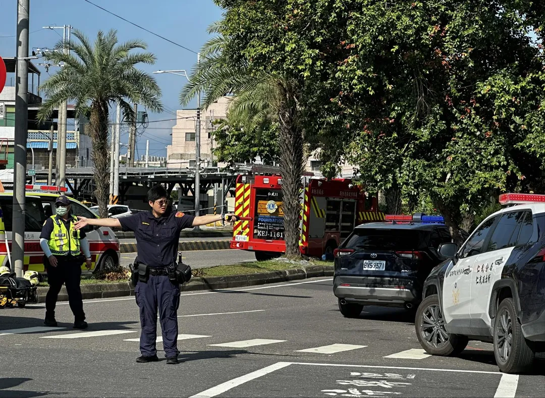 員警到場處理事故。（圖／警方提供）