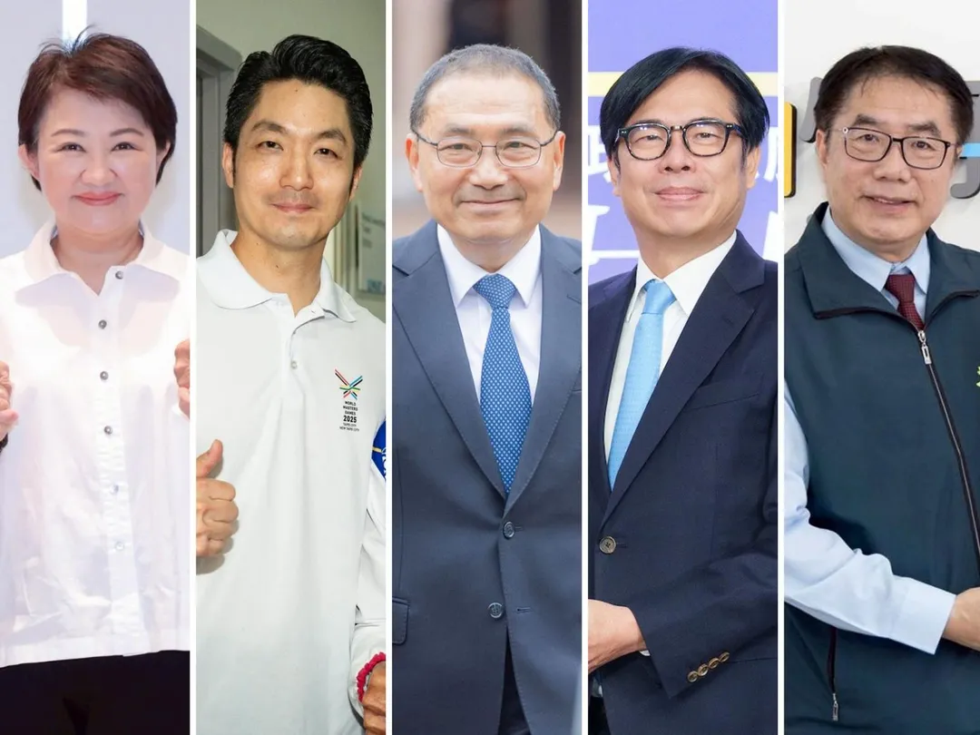 8月縣市首長網路影響力大公開（合成照）