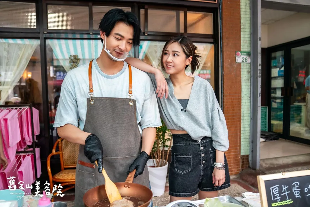 連晨翔、方志友在劇中飾演沒有血緣關係的兄妹。（圖／TVBS 提供）
