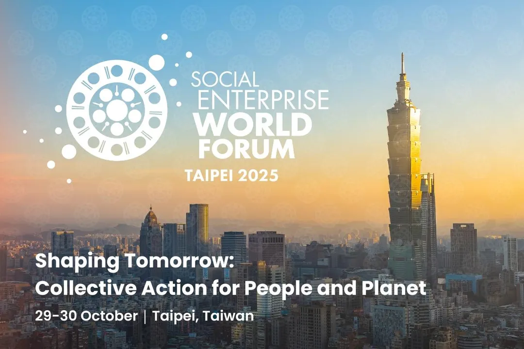 全球規模最大的社會企業世界論壇（SEWF）經過17年國際巡迴，將於2025年10月29至30日首次在台北舉辦。預計將匯聚逾60個國家參與者在松山文創園區展開深度交流。（圖／Impact Hub Taipei 提供）