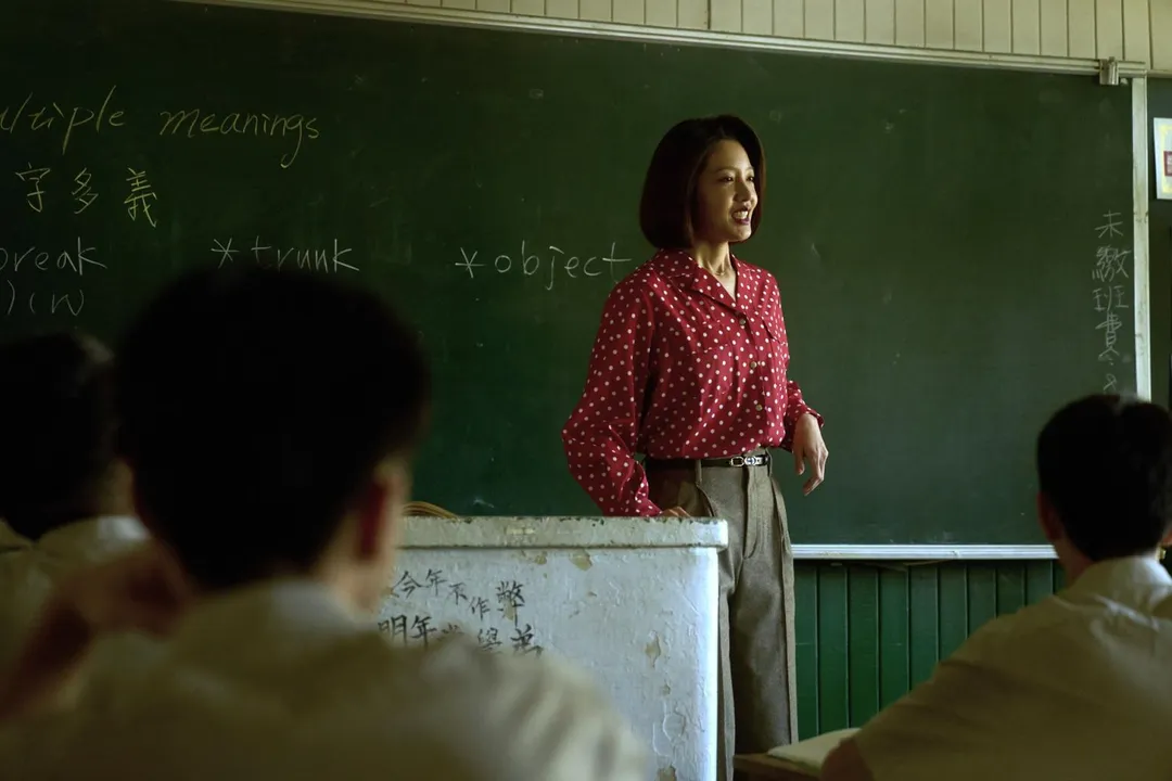 黃薇渟片中飾演一名溫柔女教師，再合作馬志翔直呼超緊張。( 圖／未來進行曲 提供 )