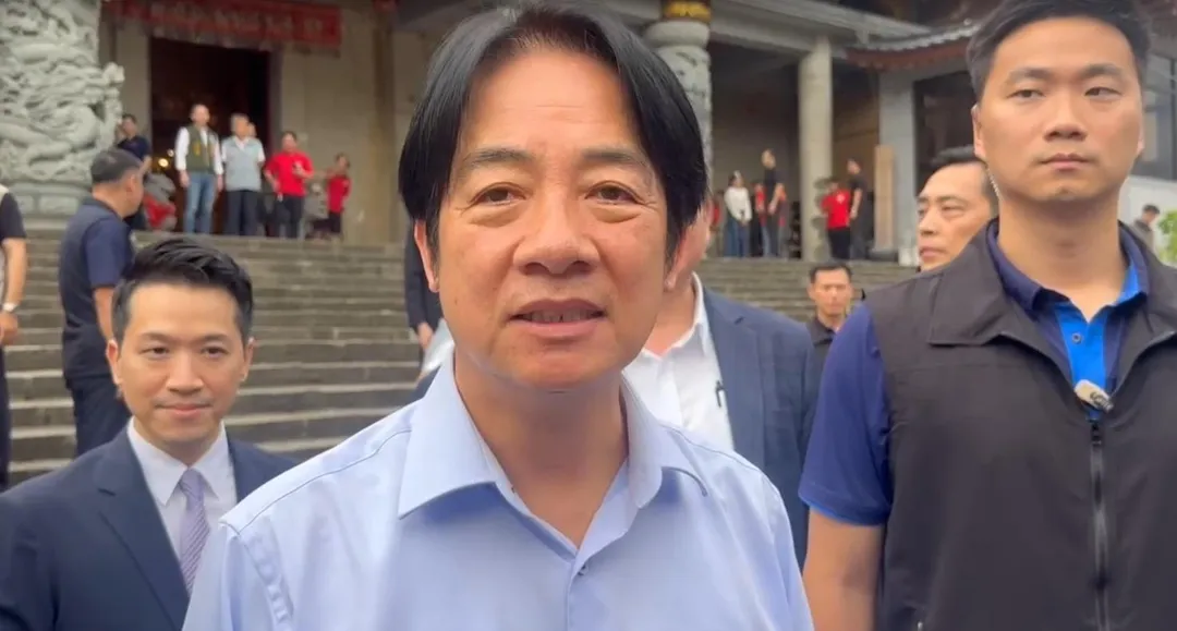 賴清德表示此趟是請聽各地民意並未談到2026選戰布局。（圖／中天新聞）