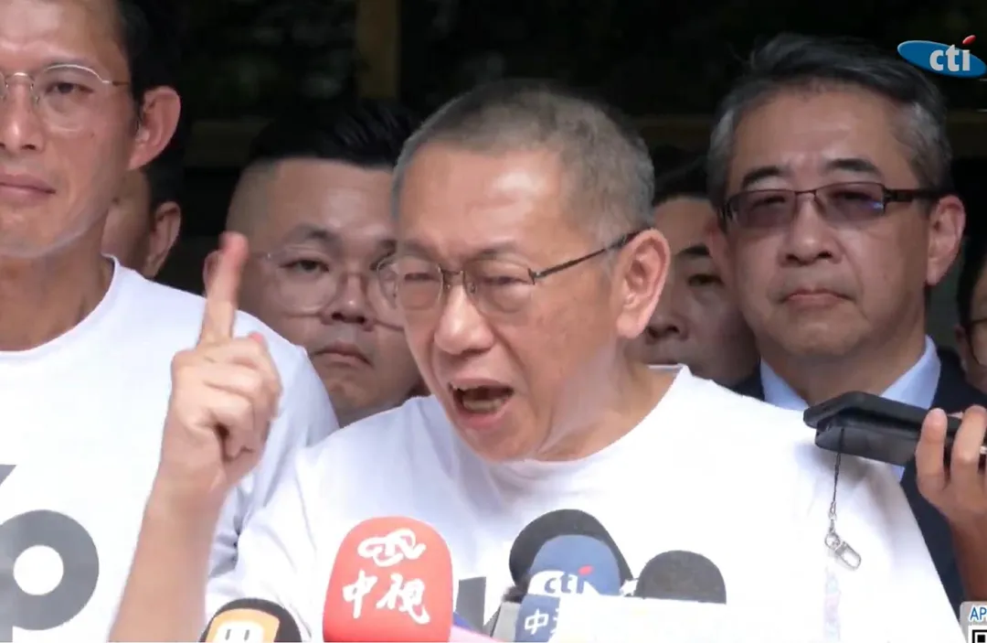 柯文哲交保後出來痛批賴清德把台灣弄得四分五裂。(資料圖/中天新聞)