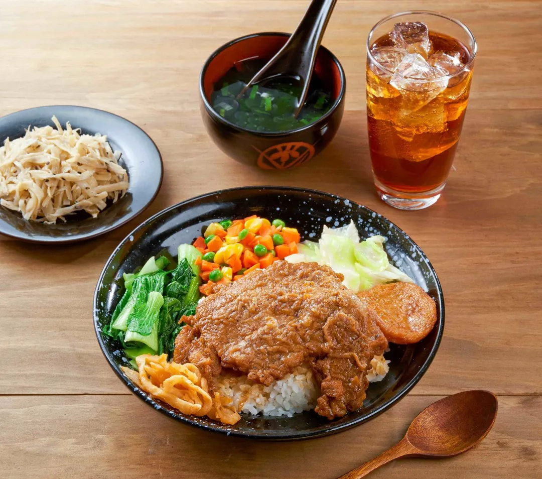 紅燒排骨飯。(圖/三商巧福提供)