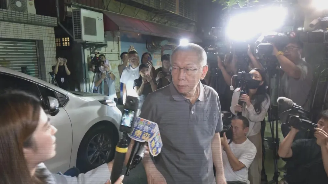 民眾黨前主席柯文哲。（中天新聞）