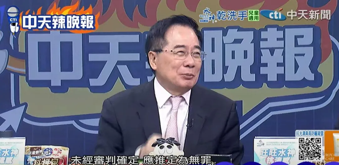 前立委蔡正元。（圖／中天新聞）
