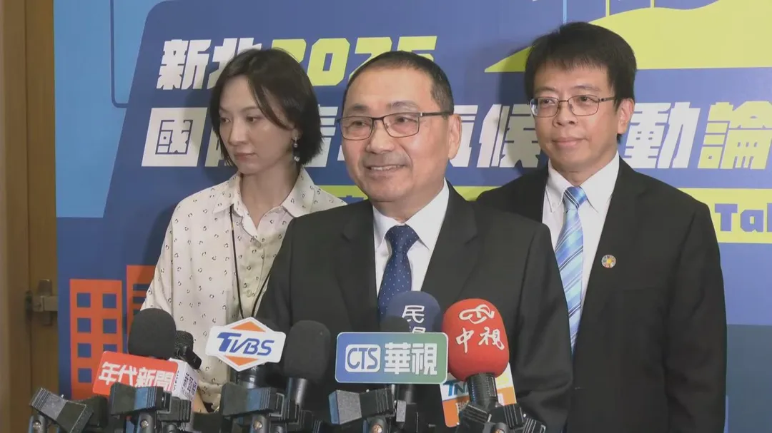 新北市長侯友宜宣布捐出1個月所得幫助花蓮光復鄉災民重建。（資料照／中天新聞）