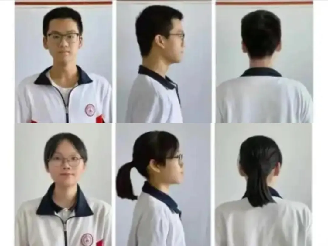 福建師範大學泉州附屬中學發佈男女學生髮型標準。(圖/翻攝紅星新聞)