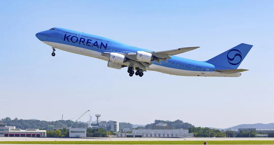 大韓航空班機降落仁川驚傳「右側雙輪爆胎」。(資料照/美聯社)