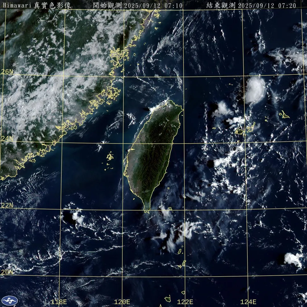 今日持續炎熱，要等午後對流來降溫。（圖／翻攝自鄭明典臉書）