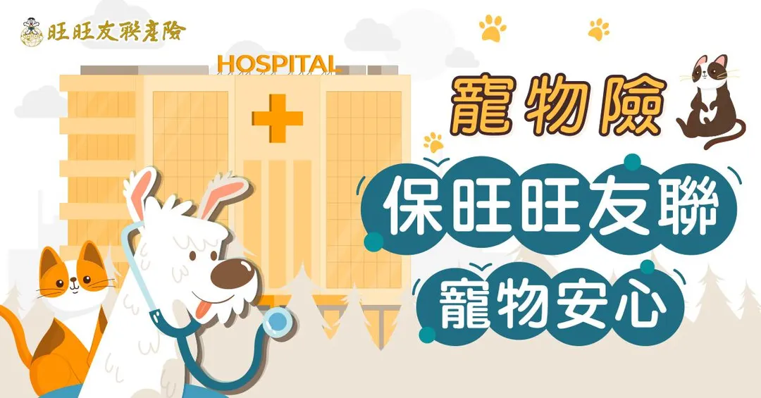 有指定醫療動物醫院看診 要保人與寵物都可得到保障（圖/旺旺友聯提供）