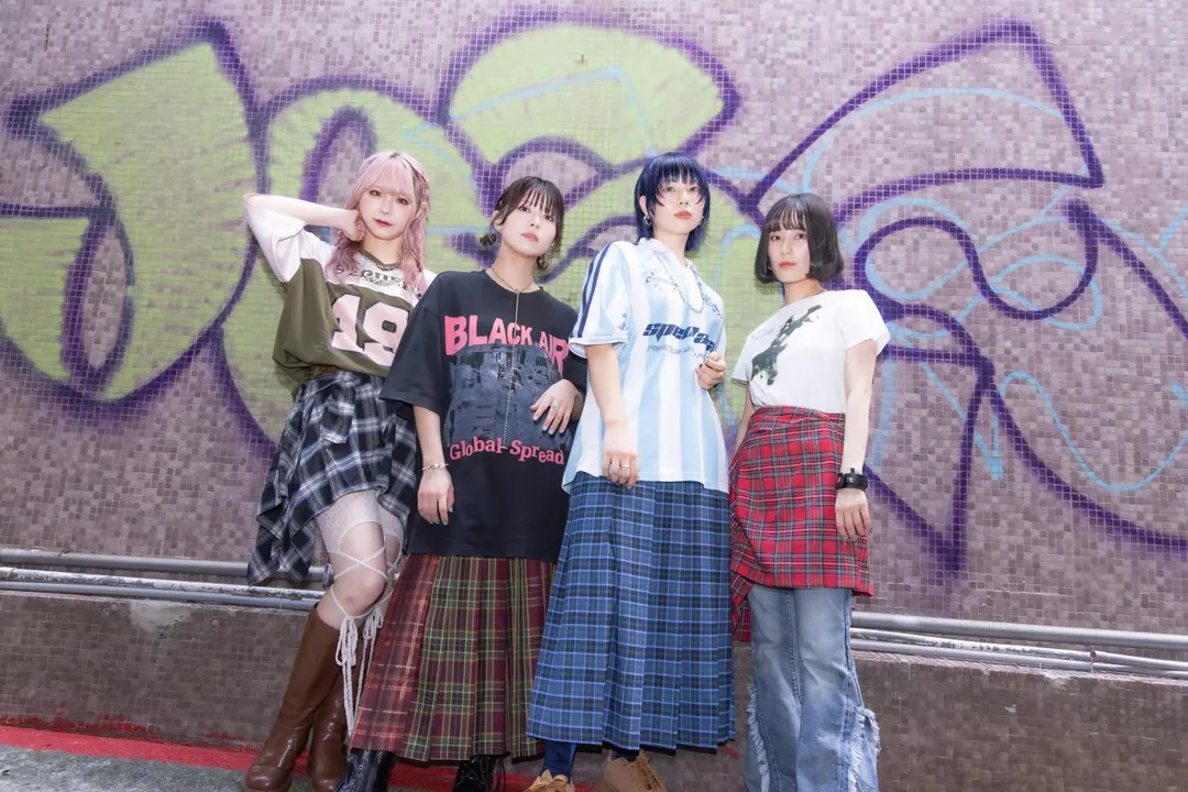 日本女子樂團Faulieu.很期待在台北的演出。(圖／雅慕斯娛樂 提供）