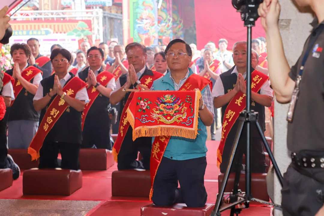 2025年民雄大士爺祭祈福團拜。（圖／嘉義縣政府）